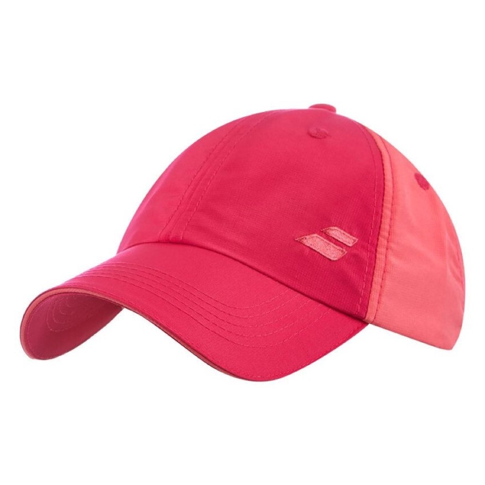 Теннисная кепка Babolat Basic Logo Cap Red Rose (55-60см)