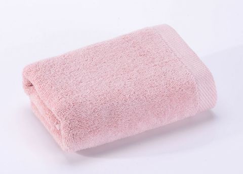 Seashells-4 светло-розовое махровое  полотенце Valtery