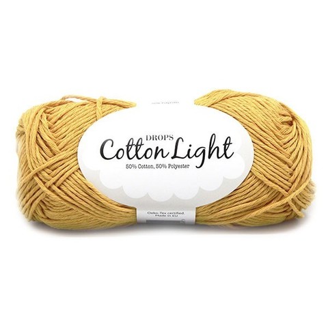 Пряжа Drops Cotton Light 28 желтый