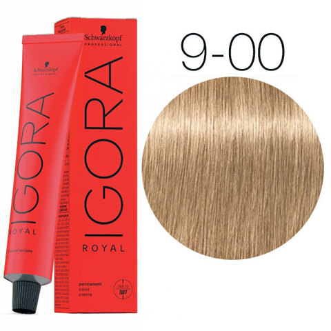 Schwarzkopf Igora Royal New 9-00 (Блондин натуральный экстра) - Краска для волос