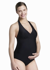 Купальник для беременных и кормящих мам Carriwell Nursing Swimsuit, Чёрный