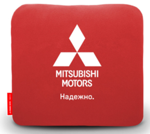 Подушка автомобильная Mitsubishi Сushion, Red