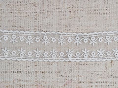 Вышивка на сетке, ш. 5 см