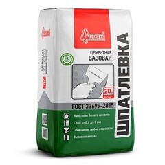 Шпатлевка Старатели базовая 20кг