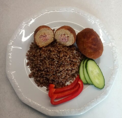 Зразы мясные с начинкой, 1 кг(заморзка)