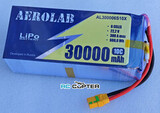 АКБ Aerolab 30000мАч 22.2В 10C 6S1P Lipo Battery Pack XT90