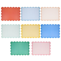 Плейсметы "Цветные" 12 шт. (8 цветов)