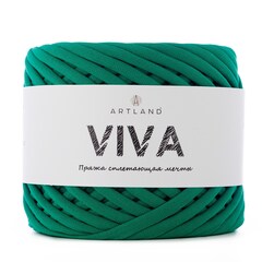 Трикотажная пряжа Viva, 100% х/б, 300 гр, 100 м, зелёный