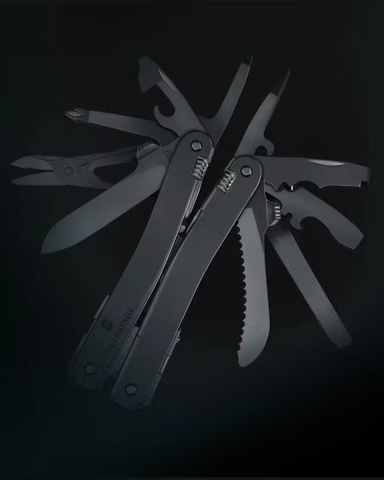 Мультитул Victorinox SwissTool Spirit XBS, 105 mm, 26 функций, Black (3.0224.3CN)