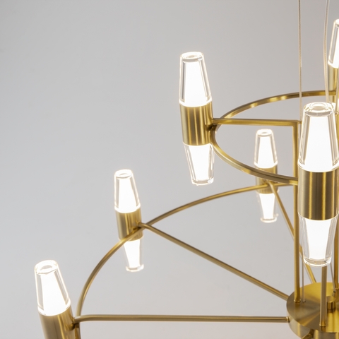 Подвесная светодиодная люстра Maytoni ARANA MOD401PL-L72BS3K