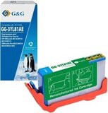 Совместимый картридж G&G GG-3YL81AE (912XLC / 3YL81AE), голубой