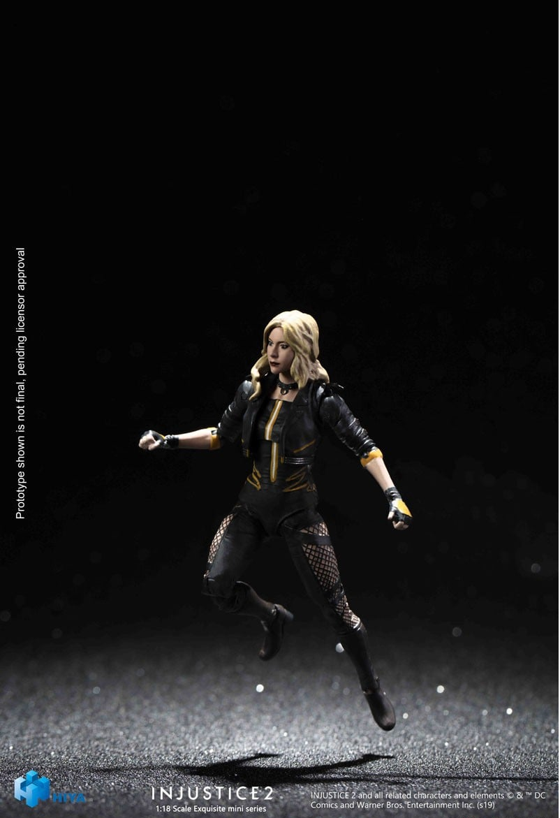 Фигурка Чёрная канарейка из игры Несправедливость 1/18