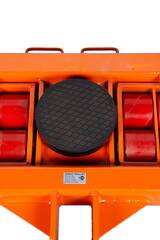 Роликовая платформа поворотная X24 г/п 24 т (с ручкой)