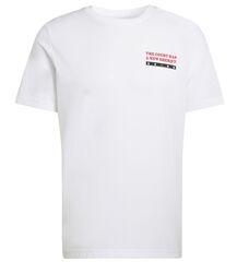 Теннисная футболка Adidas Padel Wanted Graphic - white