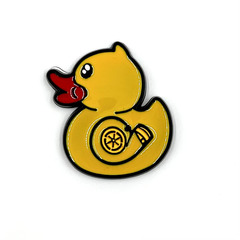 Наклейка Уточка Желтая (Duck размер 4,5х5см)