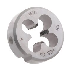 Плашка М10х1,5 DINEN22568 HSSE 6g 30х11мм MASTER-TOOL 237100EMT