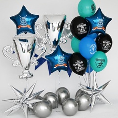 Мини сет гелиевых шаров Хоккей, игра Чемпионов!