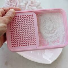 Коробка для талька с сеткой, 140*90*35 мм, ФТ021