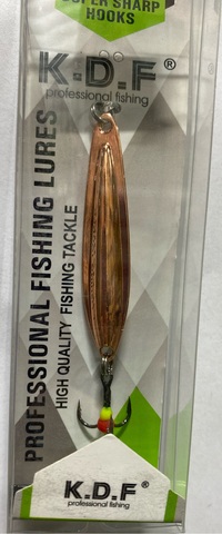 20 Блесна зимняя KDF Bergos 130-8010 5 гр 52 мм цв copper