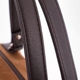 Сумка Саломея 110 эко-замша миндаль