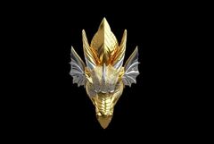 Силиконовый молд № 576 большой Дракон