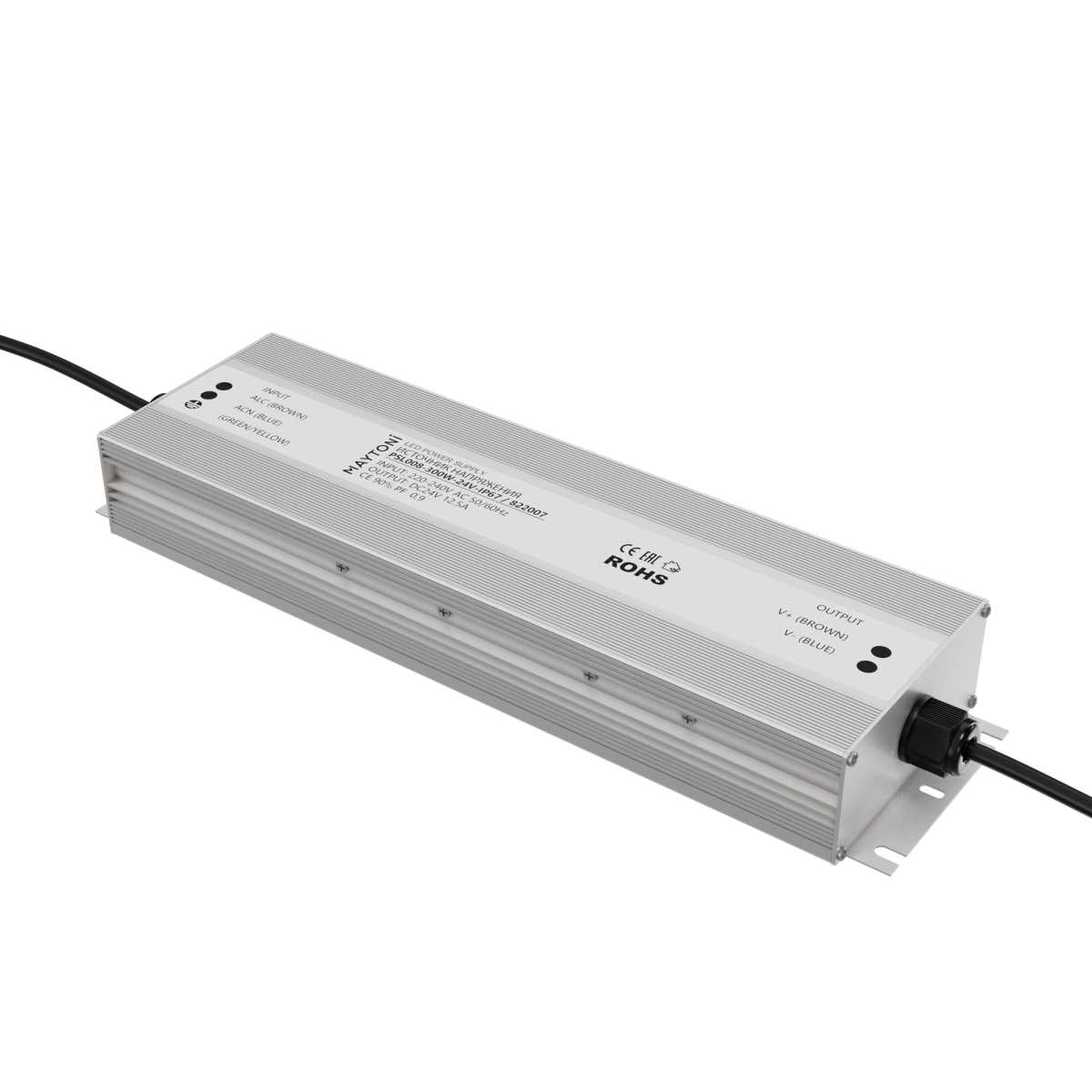 Источник напряжения PSL008 24В 300Вт IP67 Maytoni Led Strip 822007