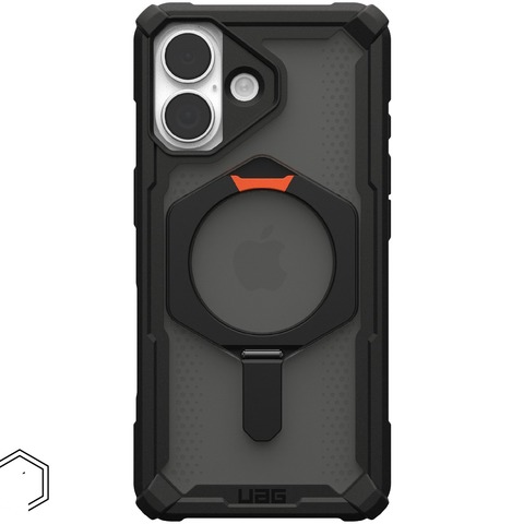 Чехол Uag Plasma XTE Case для iPhone 17, Черно/Оранжевый | Black/Orange