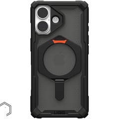Чехол Uag Plasma XTE Case для iPhone 17, Черно/Оранжевый | Black/Orange