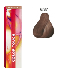 WELLA COLOR TOUCH 6/37 темный блонд золотисто-коричневый 60 мл