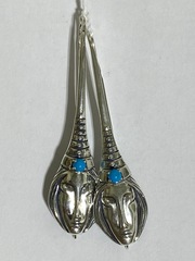 Мерене (серьги из серебра)