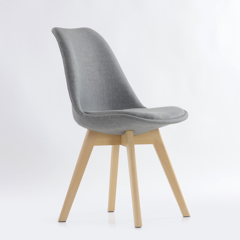 Интерьерный кухонный стул Sephi Eames / PP / Ткань