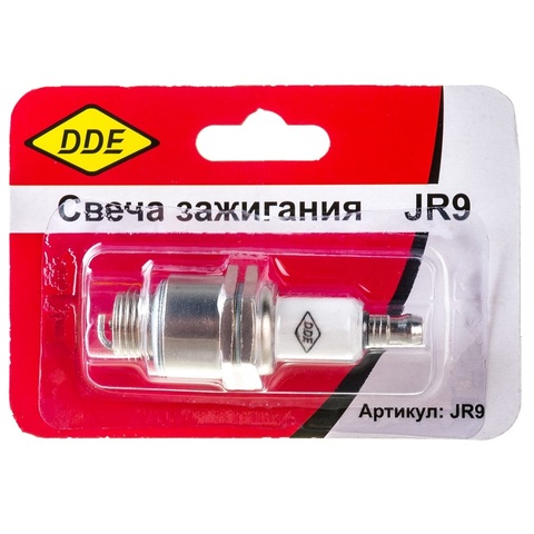 Свеча зажигания DDE - JR9 (Champion RJ19LM, Bosch WR11EO, NGK BR2LM) 