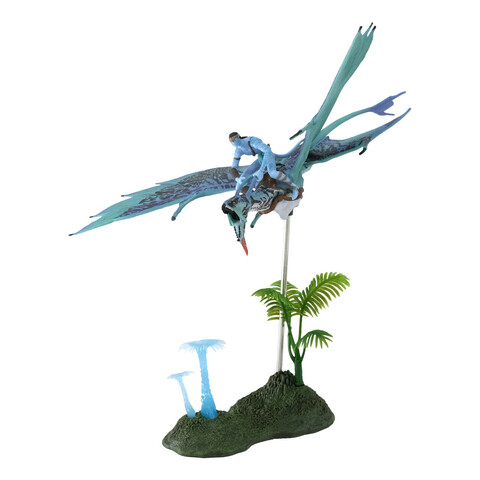 Игрушка Аватар Мир Пандоры - фигурки Джейк Салли и Банши Avatar 2 Mcfarlane