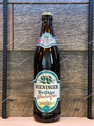 Wieninger Weisbier Alkoholfrei пшеничное нефильтр. 0,5 л. б/а