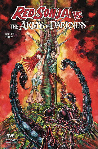 Red Sonja vs The Army Of Darkness #5 (Cover D) (ПРЕДЗАКАЗ!)