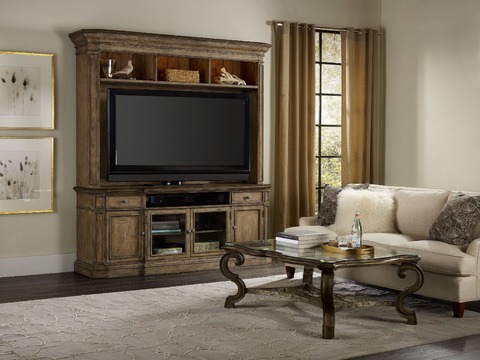 Hooker Furniture Home Entertainment Solana Two Piece Entertainment Group