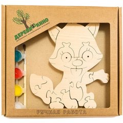 Развивающая игрушка"Лисенок"с красками