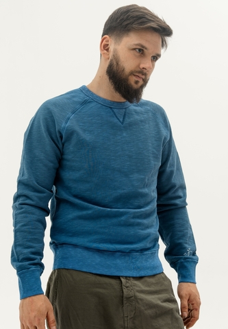 Свитшот Bowery NYC однотонный Space Blue