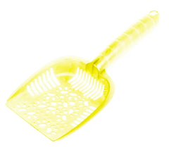 HOMECAT Atlantis совок для кошачьего туалета желтый перламутр 25 см х 10,8 см х 3,5 см