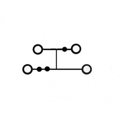 Клемма пружинная Push-IN /0,2-1,5mm2/15A/800V, два замкнутых уровня