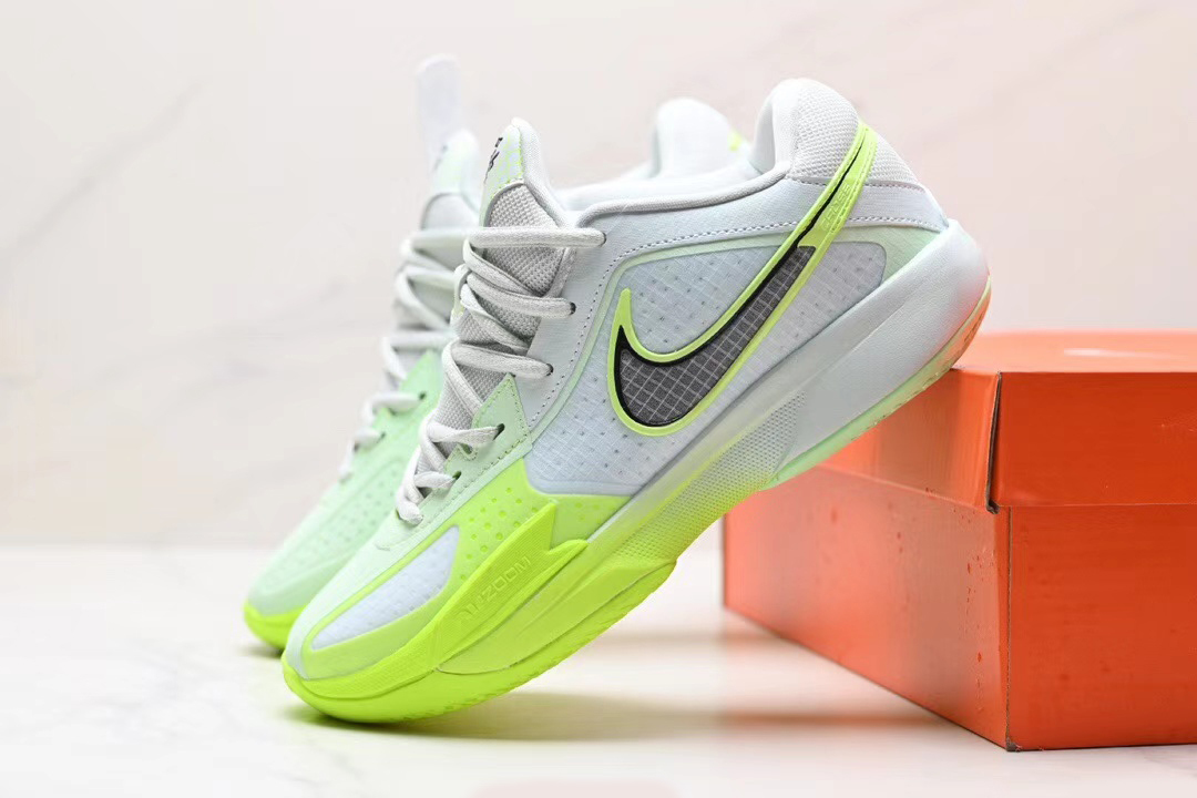 Nike air grey and green online