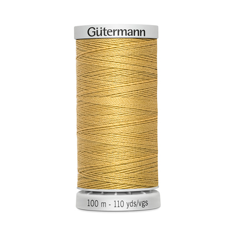 Нить Extra Strong M782 40/100 м суперкрепкая, Gutermann, 893 бежево-желтый