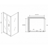 Abber Sonnenstrand AG07120-S85 Душевой уголок, 120x85x195