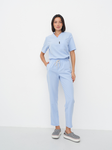 Костюм женский м640/м544 liberty комфорт голубой034