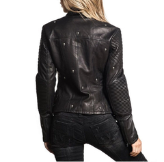 Куртка Affliction SKULLHEAD LEATHER JACKET