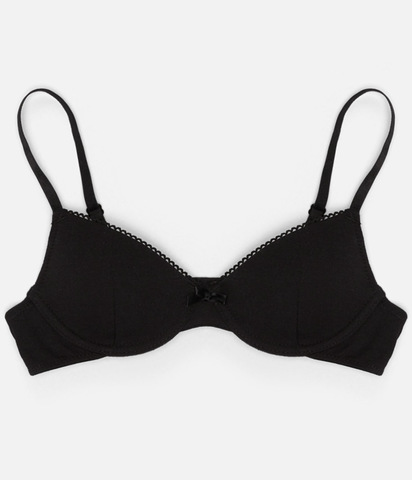 Черный бюстгальтер Infinity Kids Steel