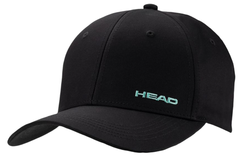 Теннисная кепка Head Boom Cap - black/mint