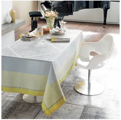 Скатерть 174x364 Garnier-Thiebaut Alexandrine Mimosa