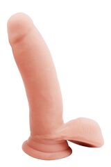 Телесный фаллоимитатор-реалистик Dual Density Dildo - 17,5 см. - 