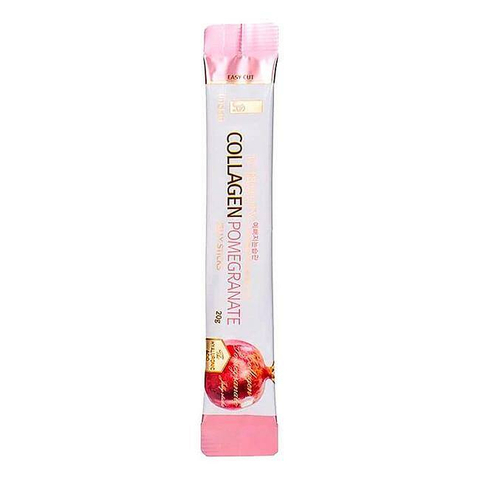 Jinskin Collagen Pomegranate Jelly sticks Коллагеновое желе с гранатом в стиках